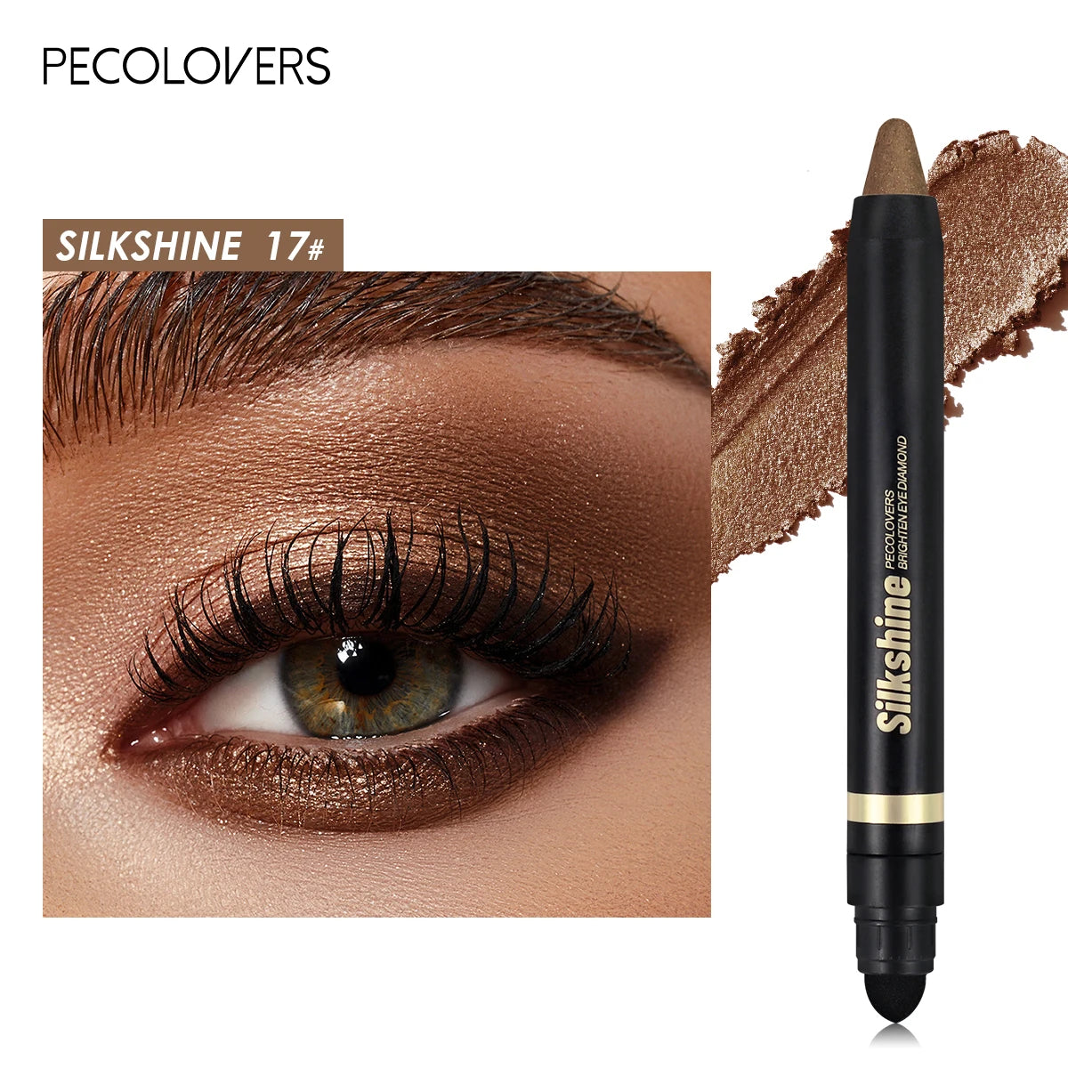 Waterproof Long Lasting Matte Glitter Eyeshadow Pen