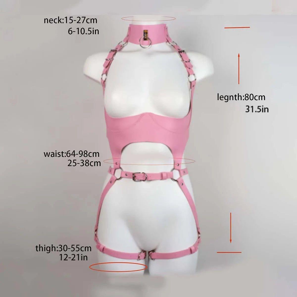 Gothic Sexy Harness - BDSM Fashion Accessories