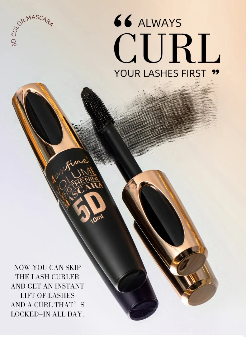 5D Mascara: Long, Bold, Smudge-Free, Clumping-Free