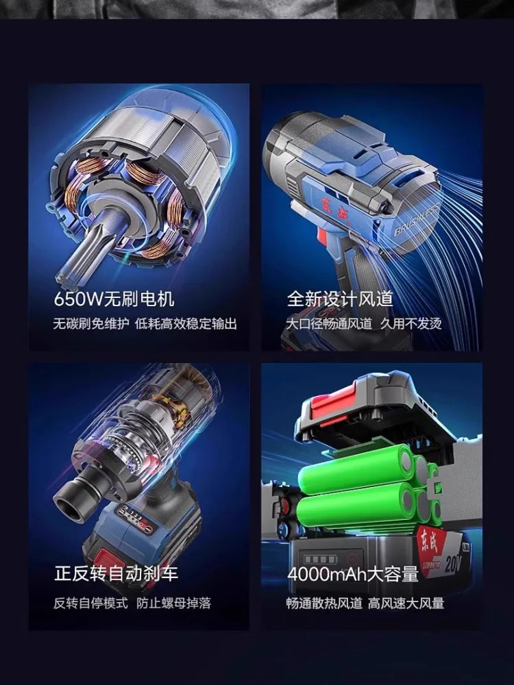 Dongcheng 598N.m Brushless Screw Motor