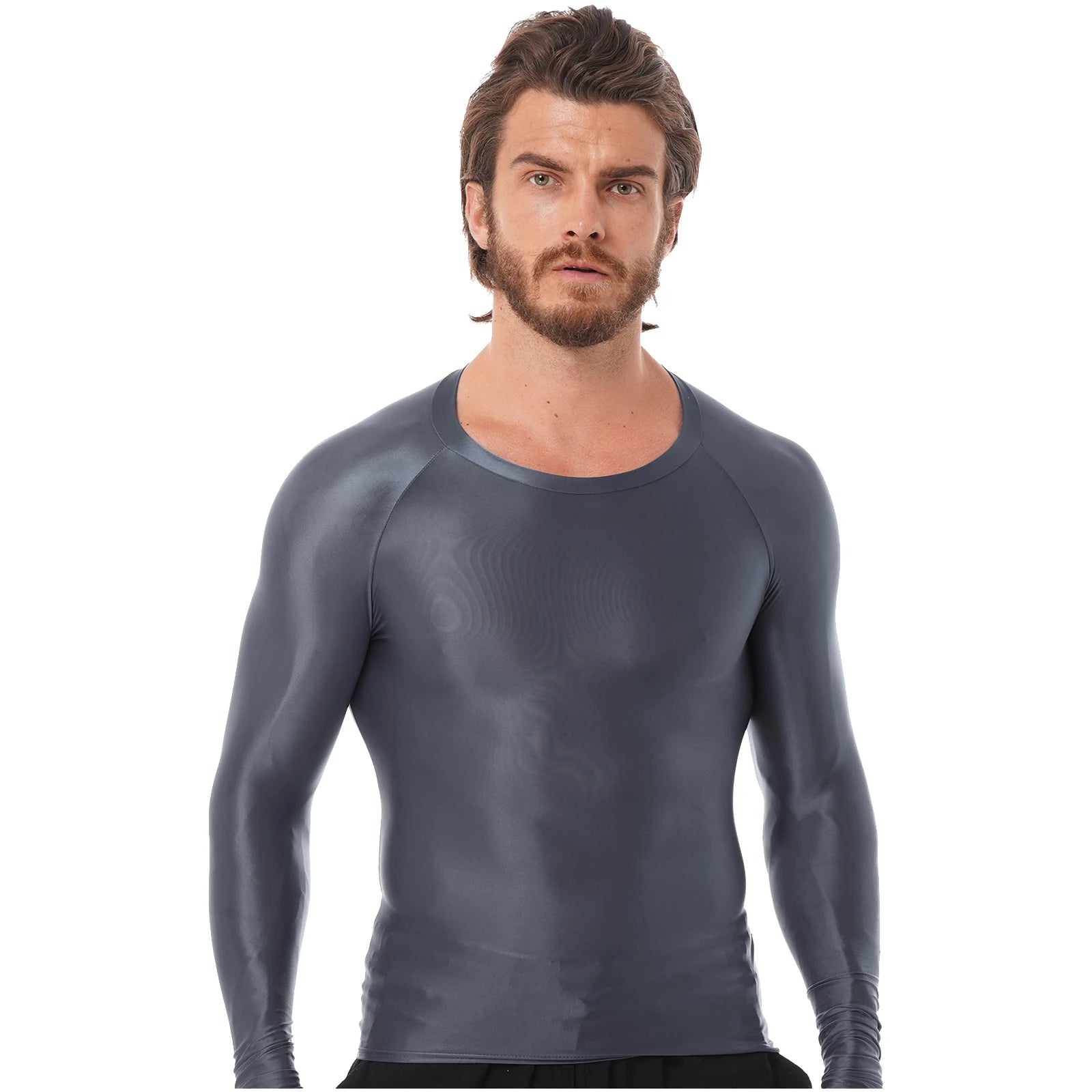 Áo Thể Thao Nam Bóng Mỏng Dài Tay Thoáng Khí