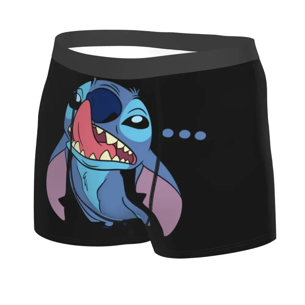 Quần Sịp Nam Lilo Stitch Thoải Mái Phong Cách Anime