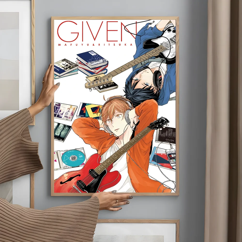 Cartoon G-GIVENS Poster Gift Wall Art Printing Waterproof Home Living Bed Room Decor
