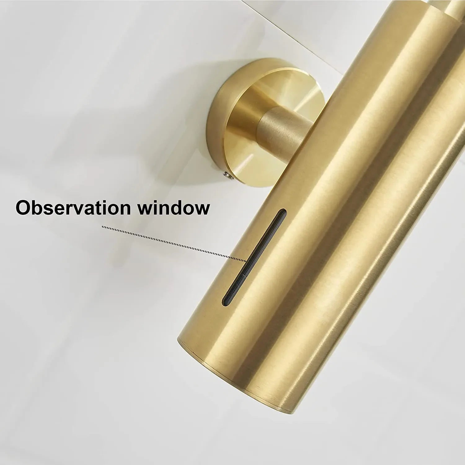 Bình Xà Phòng Inox 250ML Treo Tường Vàng Đen Khách Sạn - Daisan Mart