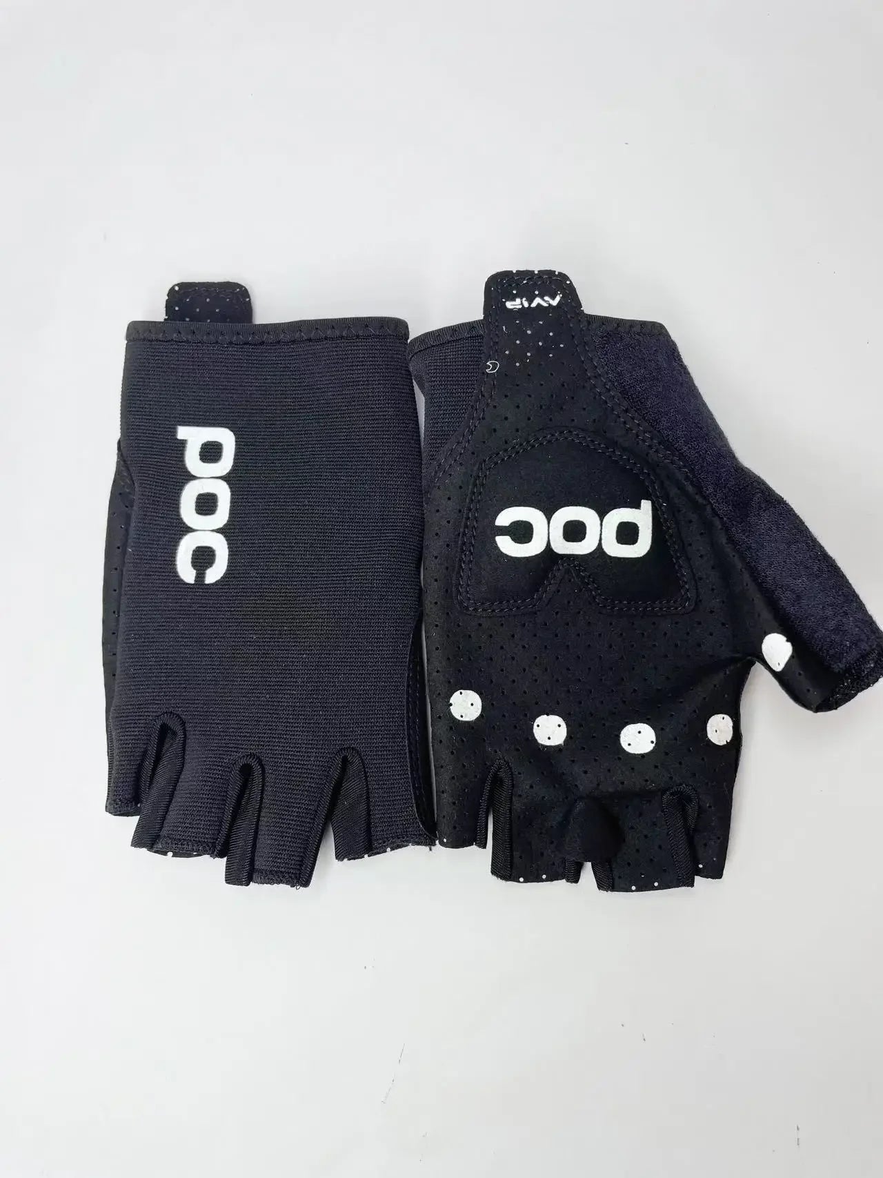 New  half finger gloves for cycling motorcycle spring summer wear-resistant thick palm anti friction - Daisan Mart