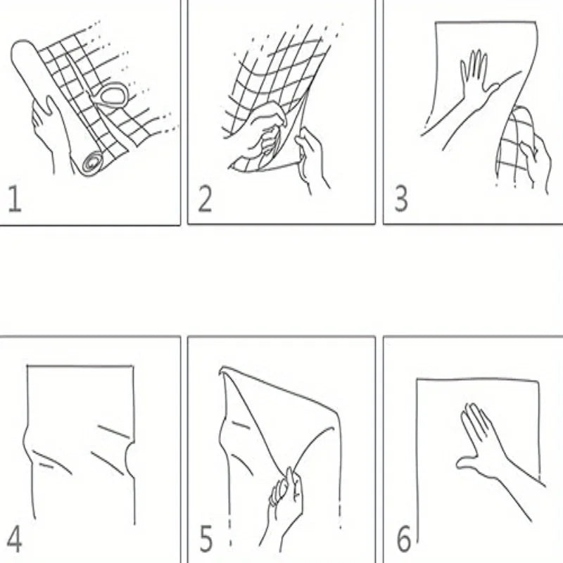 Dark blue waterproof wallpaper for interior decoration