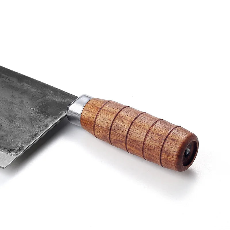 Wide Blade High Carbon Steel Knife - Kitchen Expert