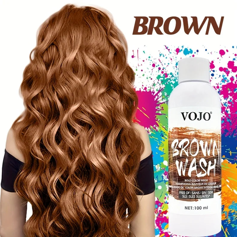 Shiny Color Temporary Hair Dye Shampoo