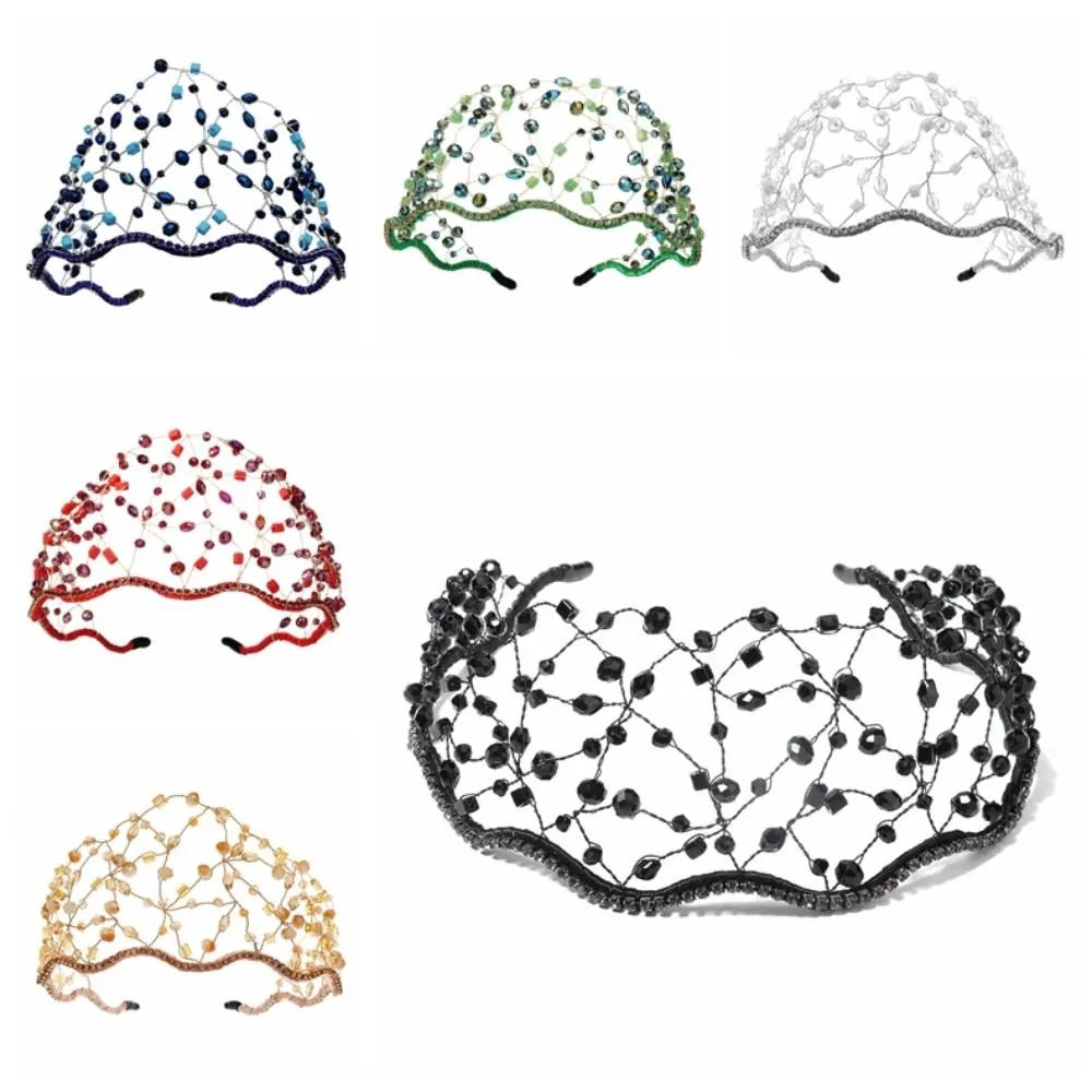 Luxurious Sparkling Handmade Crystal Hair Crown