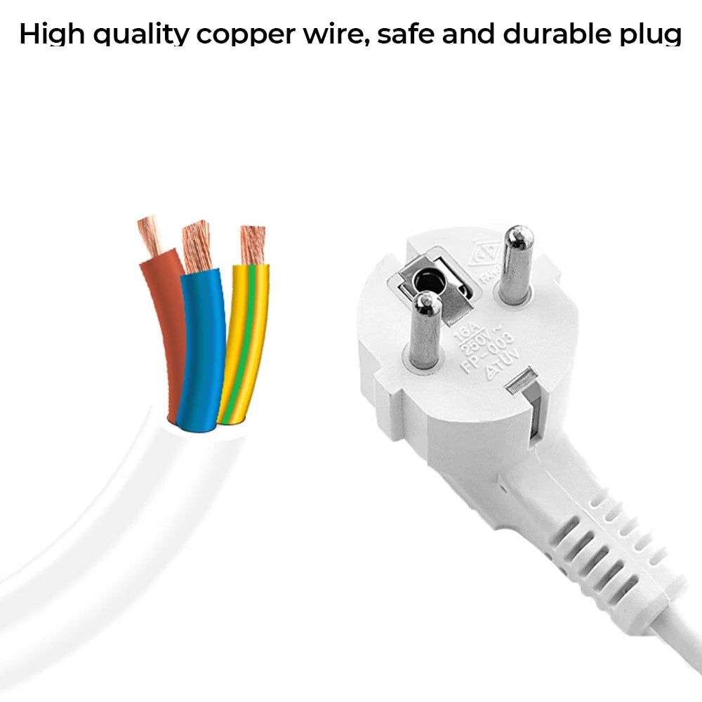 Ổ Cắm Đa Năng 12 Lỗ 4 USB Dây Dài 2.8m Chống Quá Tải