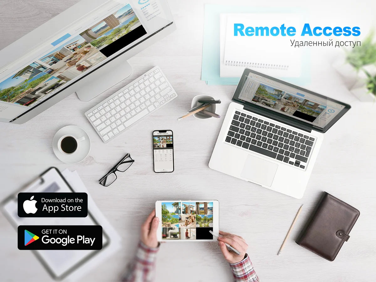 Techage H.265 4MP 5MP Adapter 48V POE Adapter Video IPC P2P CCTV Video