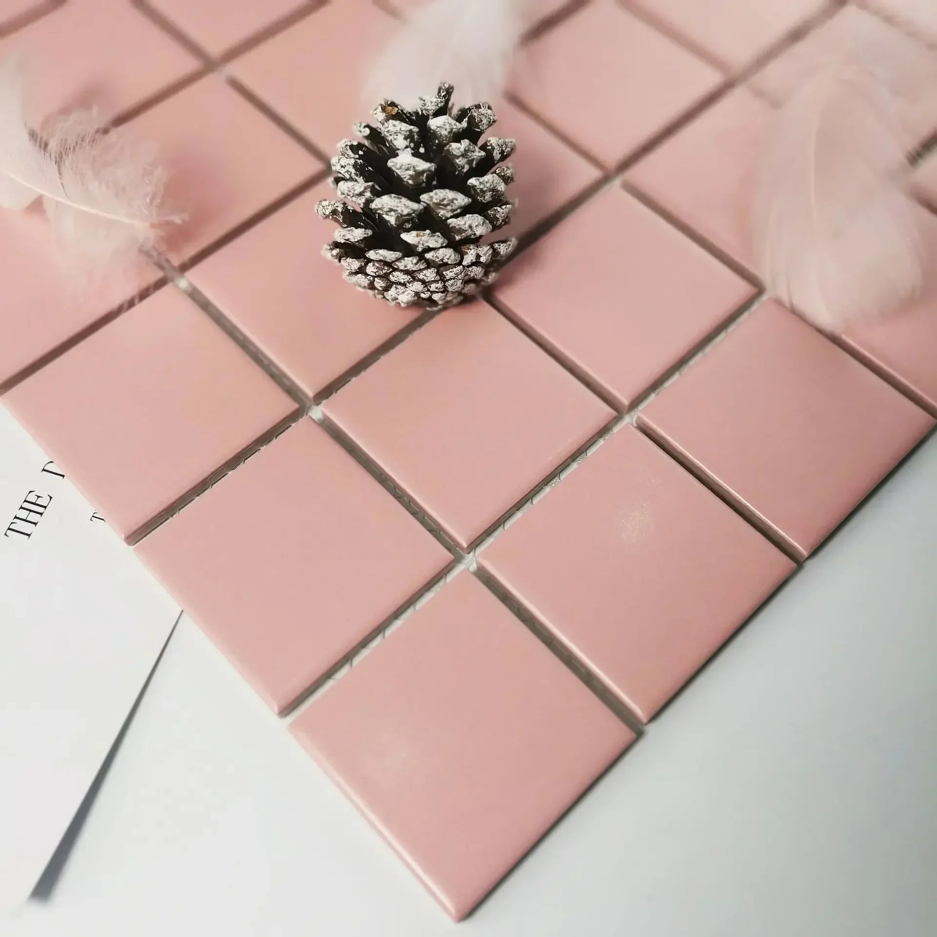 Gạch Mosaic Gốm Ốp Lát Hồ Bơi, Nhà Tắm, Bếp