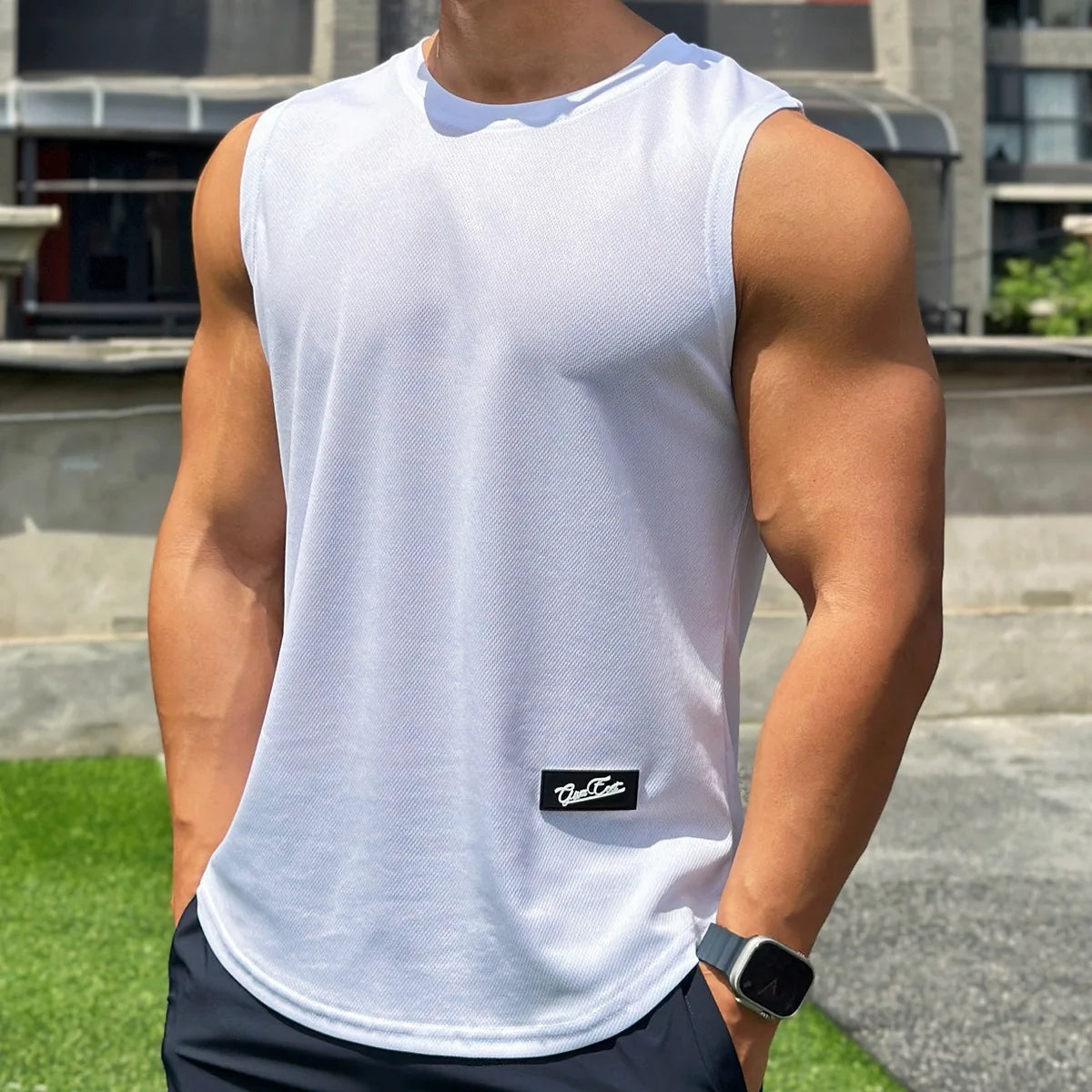 Áo Tank Nam Lưới Thoáng Khí Thể Thao Gym - Daisan Mart
