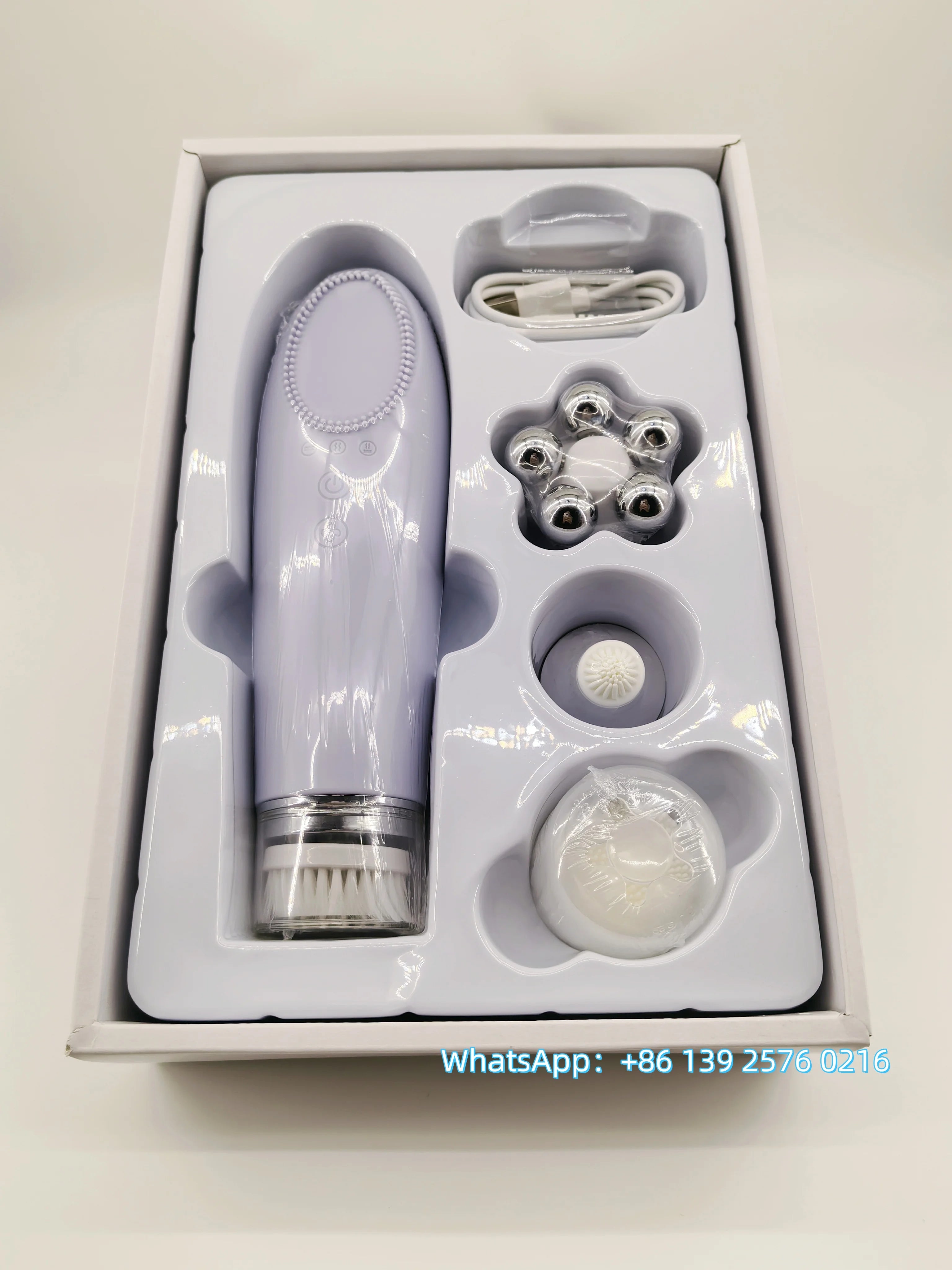 Multi-function Deep Cleansing Warm Vibrating Facial Cleanser