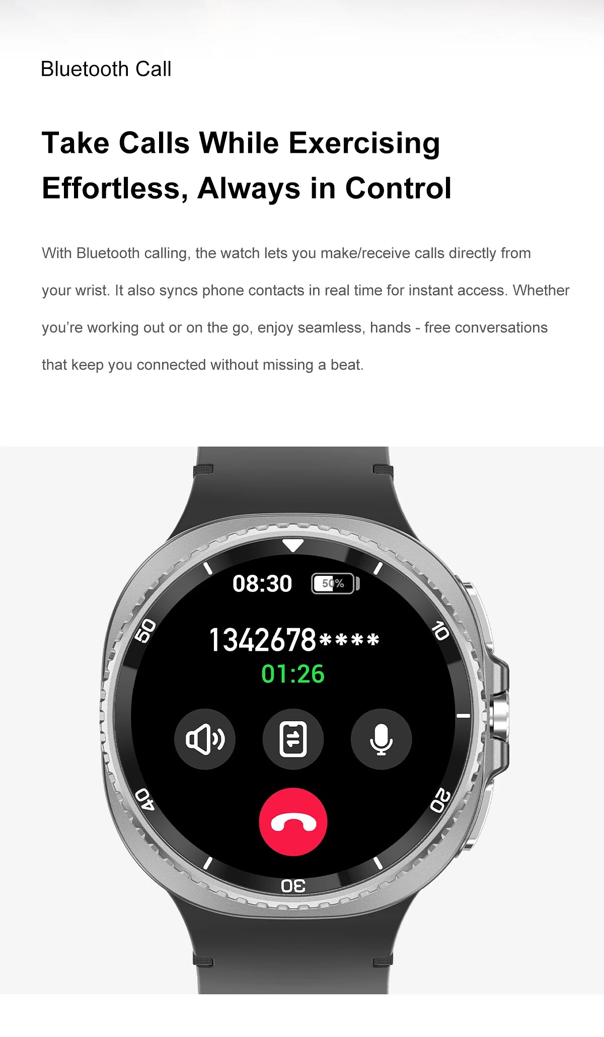 2025 Classic 8 Smartwatch - Luxurious &amp; Durable