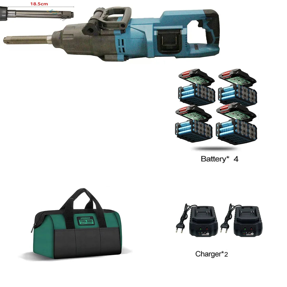 Máy Siết Bu Lông Makita 1 Inch 6000N.m Pin Kép Mạnh Mẽ - Daisan Mart