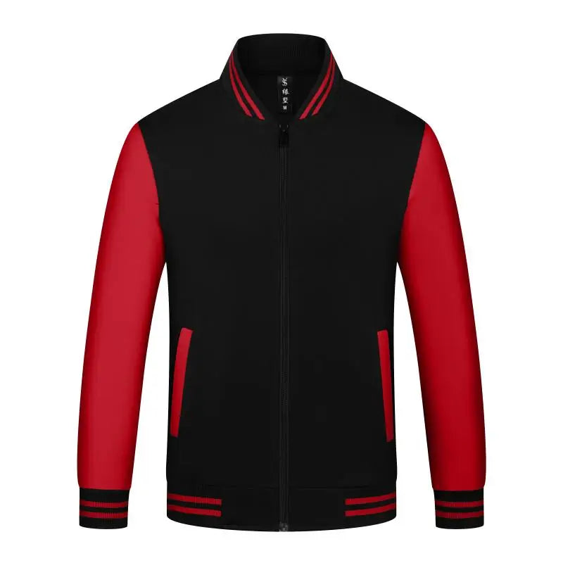 Unisex Sports Bomber Jacket Large Size 4XL