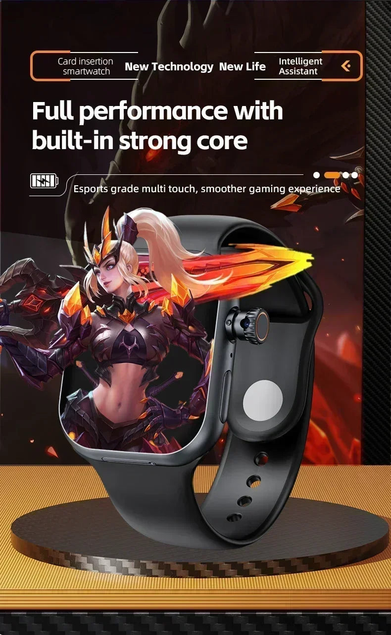 Đồng Hồ Thông Minh CD20 - Màn Hình Lớn, Camera Xoay