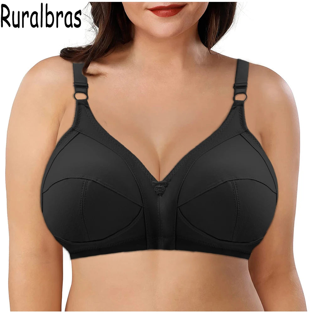 Women's Big Size 85C-115F Seamless Sexy Bra