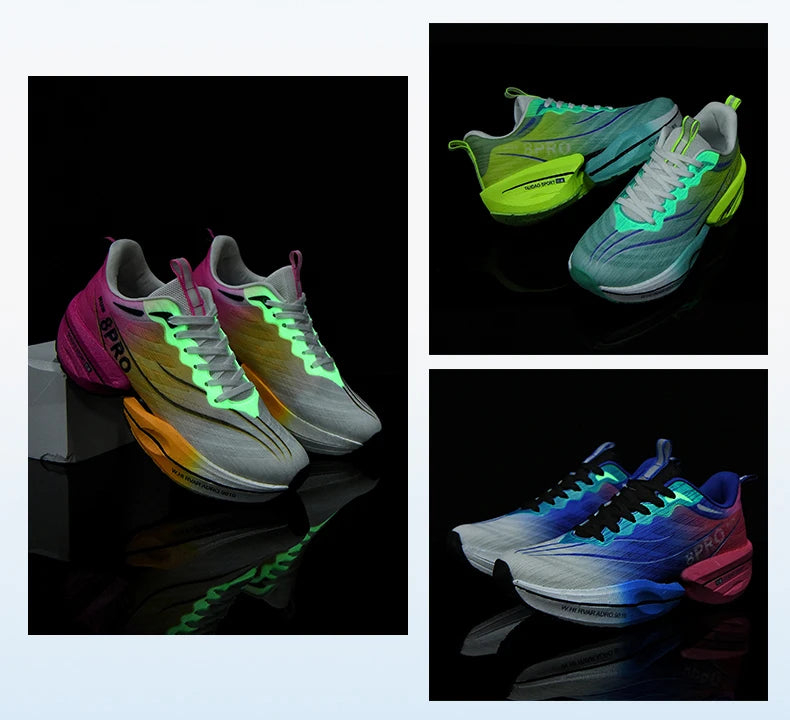 Giày Chạy Bộ Marathon 2025 Đệm Khí Siêu Nhẹ Nam Nữ