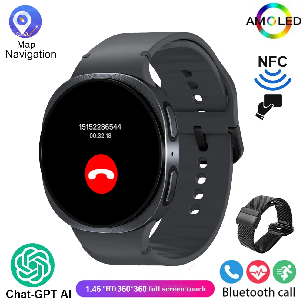 Đồng Hồ Thông Minh 2025 - Ultra HD Chống Nước GPS NFC