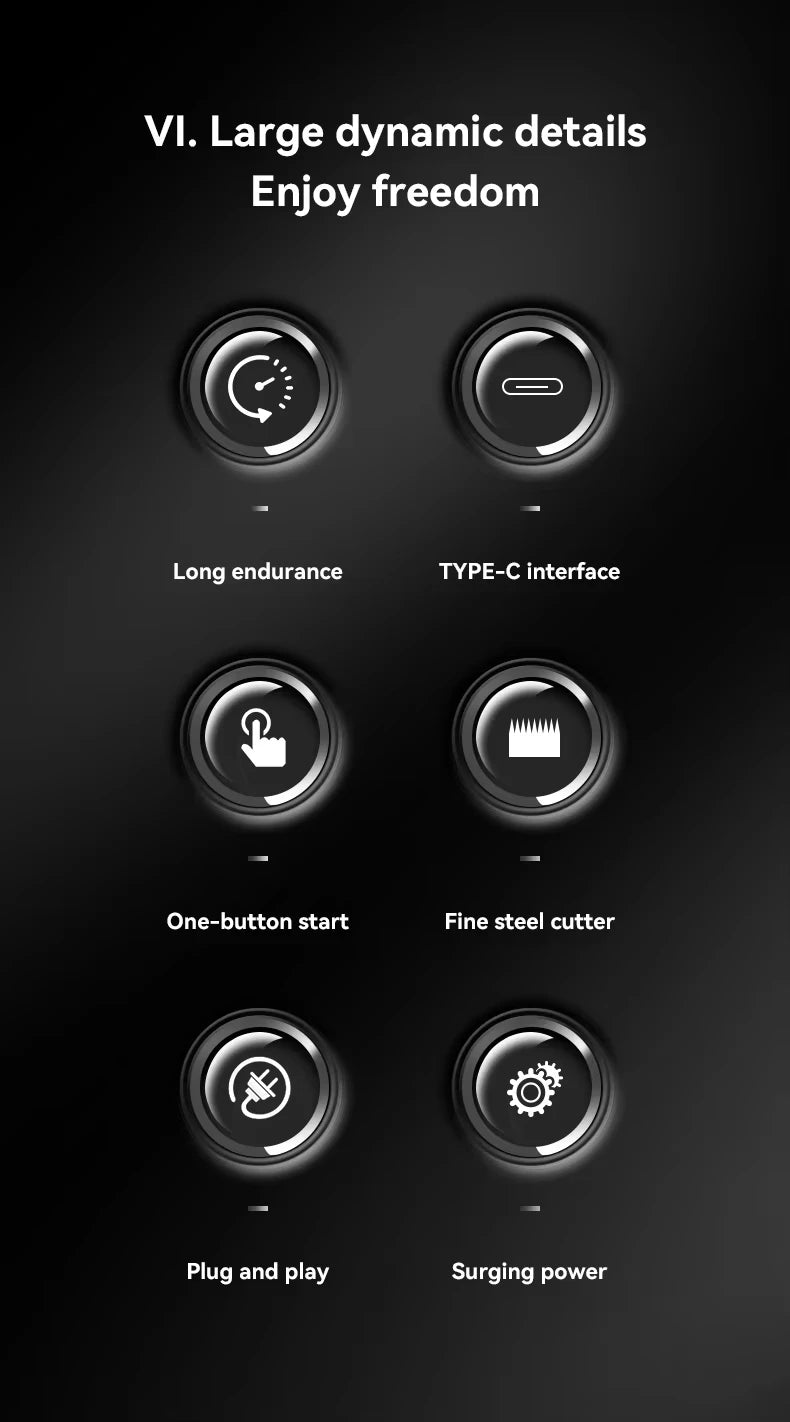 Kemei Tông Đơ Cắt Tóc Không Dây Sạc USB Đa Năng