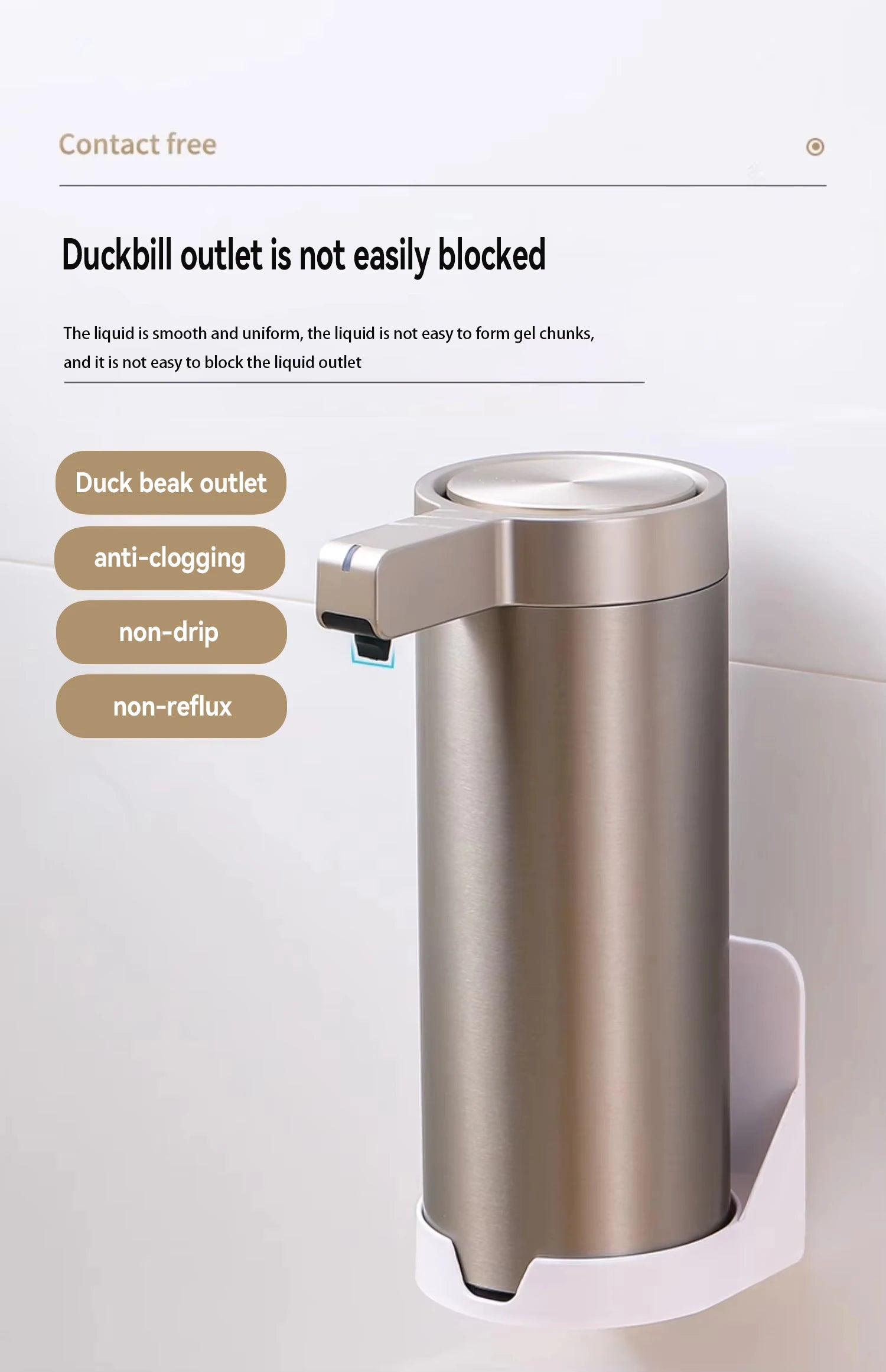Bình Xà Phòng Tự Động Cảm Ứng Inox 304 Cao Cấp - Daisan Mart