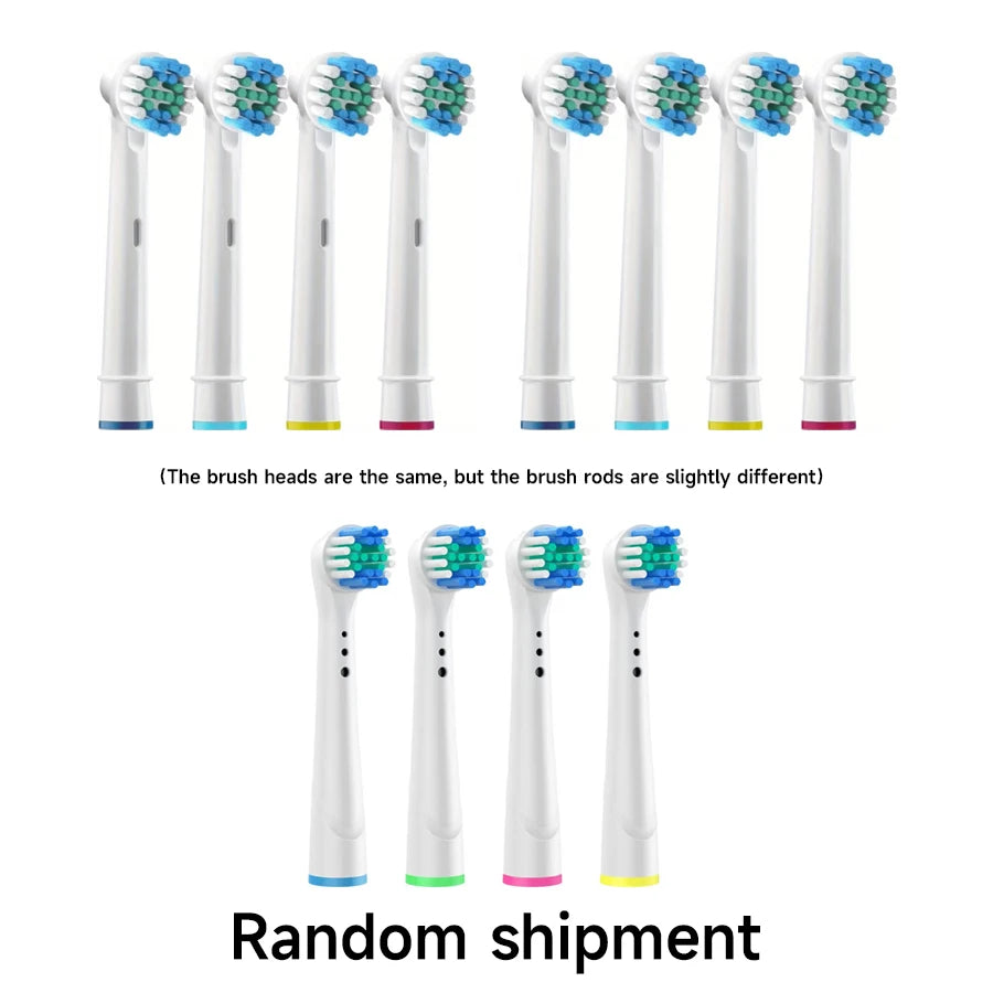 4/12/16Pcs Replacement Toothbrush Heads Compatible with Oral-B Braun Professional Electric Toothbrush Heads Brush Heads