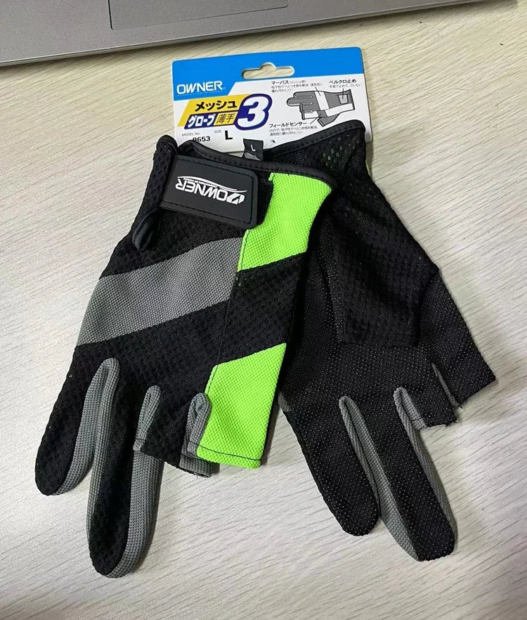 3-Finger Anti-Slip Cutting Gloves for Men and Women