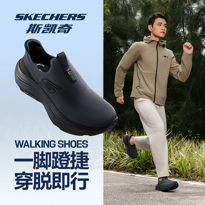 Giày Thể Thao Nam Skechers Nhẹ Êm, Thoáng Khí, Chạy Bộ