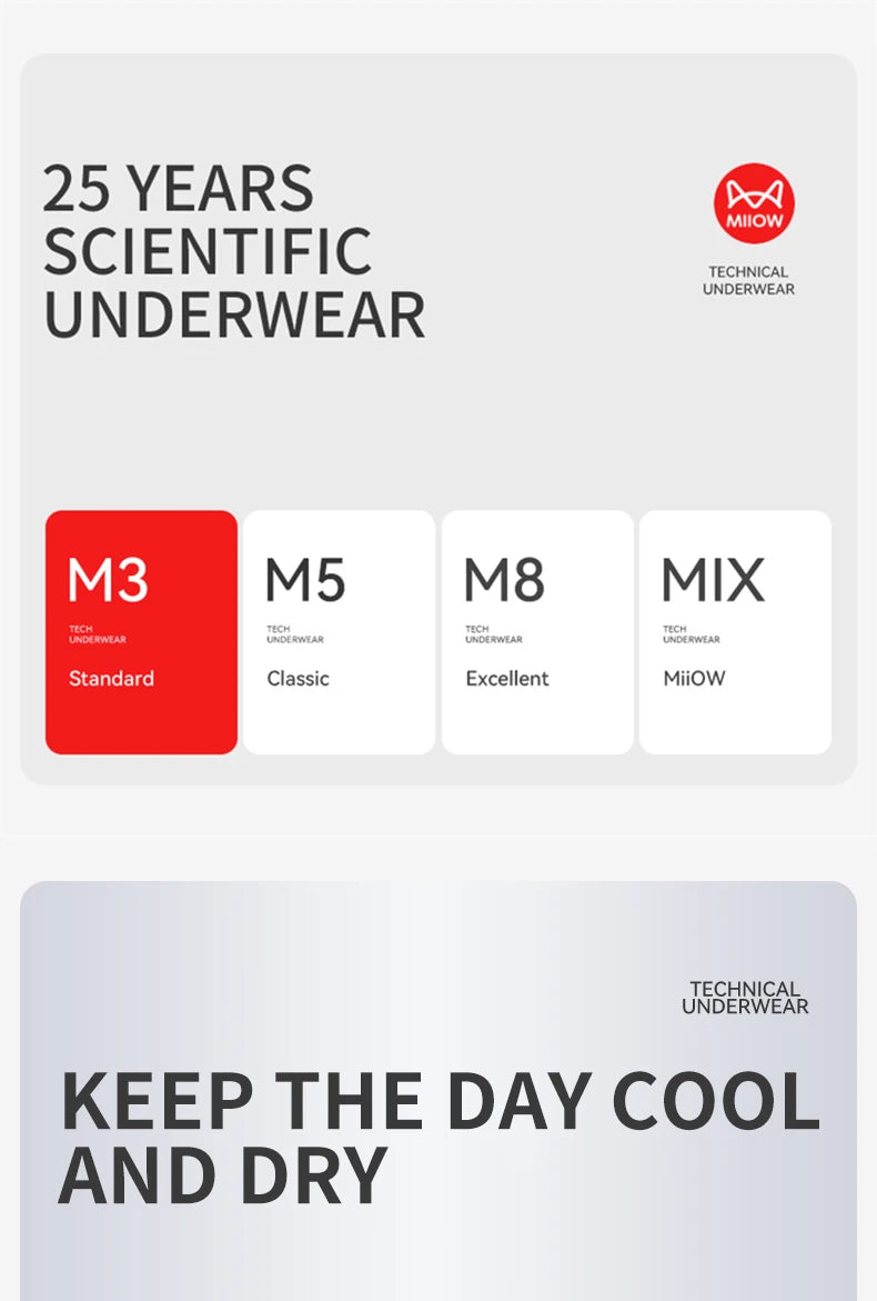 Quần Lót Nam MiiOW 3 Chiếc Lụa Lạnh Siêu Mỏng