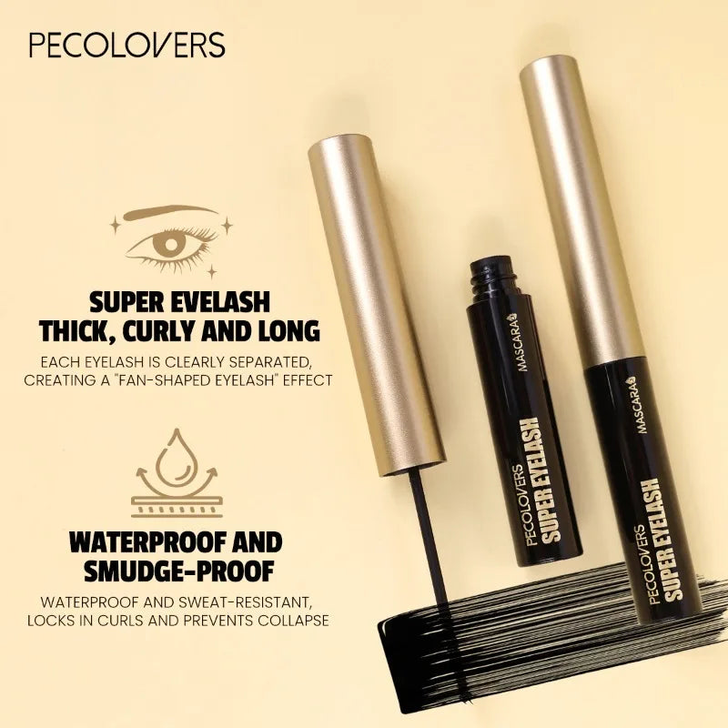 Waterproof Black Mascara, Long Lasting, Natural Big Eyes