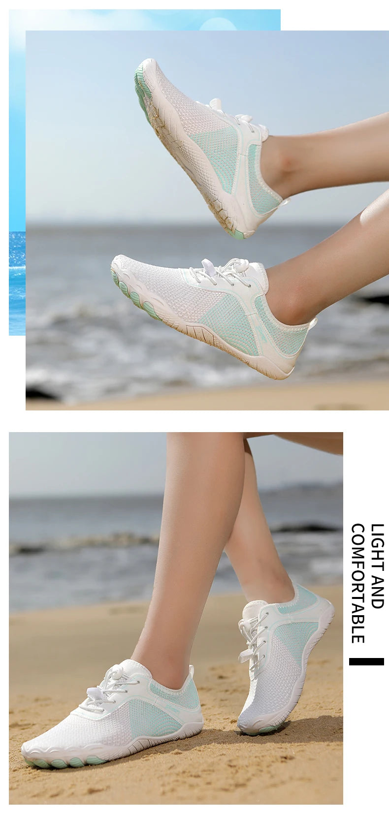 ###Giày Lội Nhanh Khô Chống Trượt Đa Năng Unisex