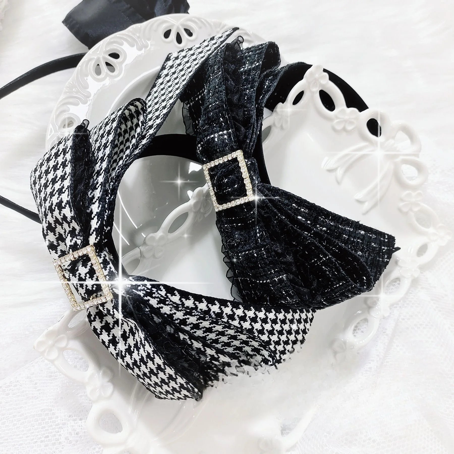 Vòng Đầu Chim Ngàn Ô - Phụ Kiện Tóc Kawaii Y2K