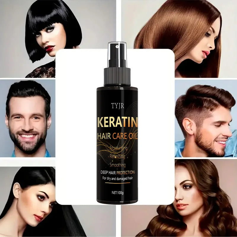 Xịt Dưỡng Tóc Keratin Mềm Mượt, Dày Khỏe Tự Nhiên