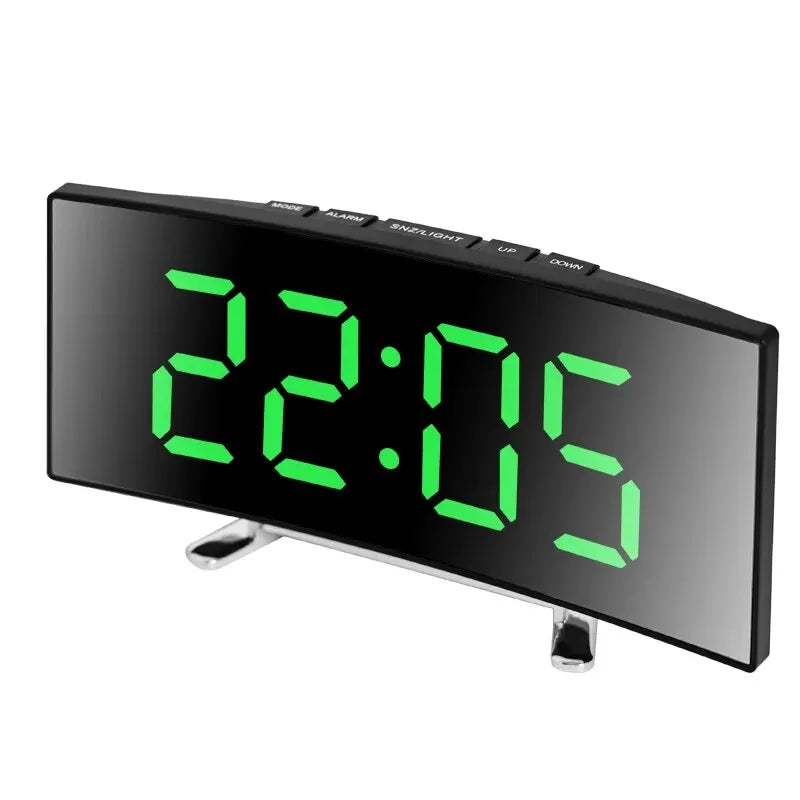 Multi-function Dual Mirror LED Digital Clock for Bedroom