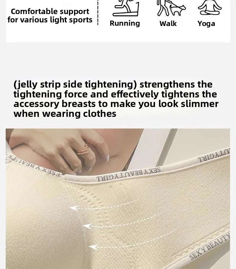 6cm Push Up Bra Without Underwire Ultra Thin For Small Breasts