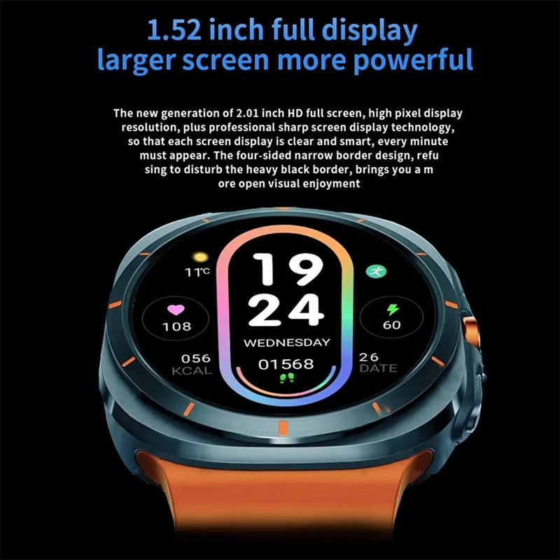 GT7 Ultra Smart Watch AMOLED HD Screen 2025