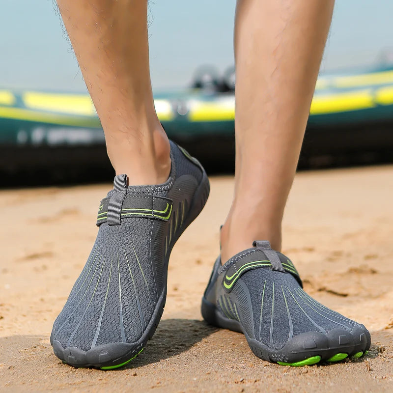 Giày Lội Nước Unisex Chống Trượt Biển Sông Cỡ Lớn