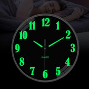 Silent Luminous Wall Clock