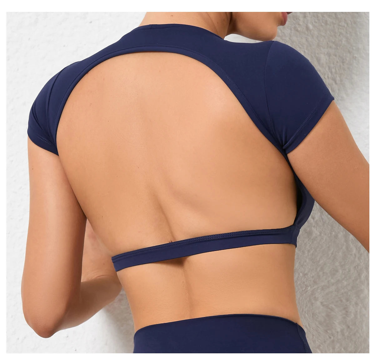 Women's Backless Sports Top Yoga Gym Fitness