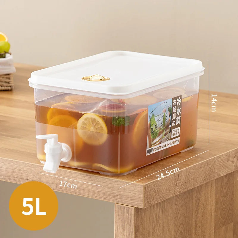 Bình Nước Lạnh 3.5L/5L Có Vòi Tiện Dụng Mùa Hè - Daisan Mart