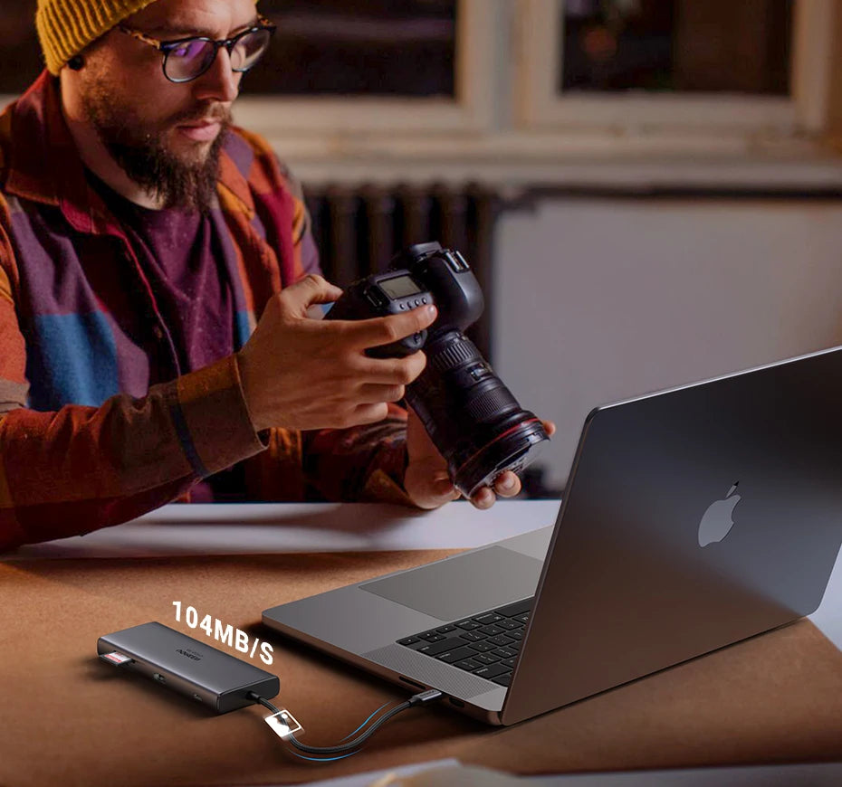 Hub USB-C UGREEN 10Gbps 4K60Hz Đa Năng Cho Laptop