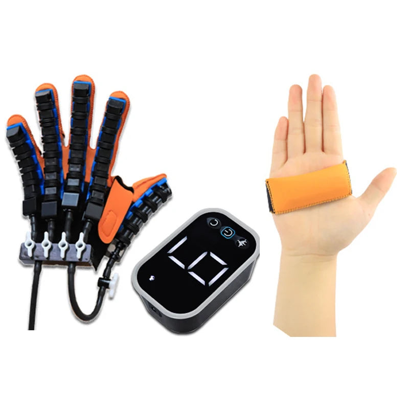 NEW Rehabilitation Robot Gloves Stroke Hemiplegia Cerebral Infarction Training Device Finger Exerciser Hand Function Recove - Daisan Mart