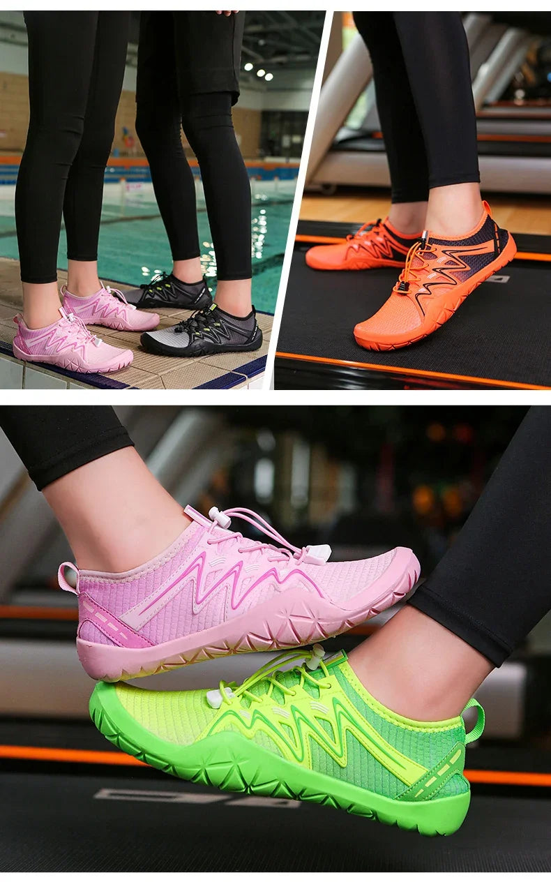 Unisex Water Shoes Quick-Dry Aqua Shoes Drainage Wading Shoes Beach Sports Swim Sandals Yoga Barefoot Diving Surfing Sneakers
