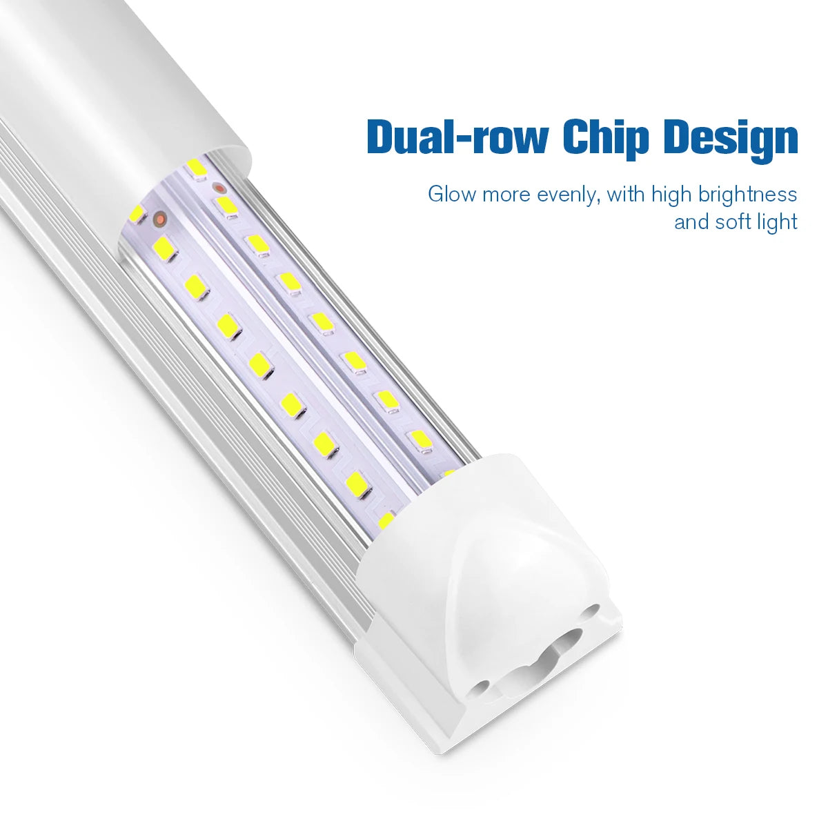 Super Bright T8 LED Light 50CM Aluminum Portable