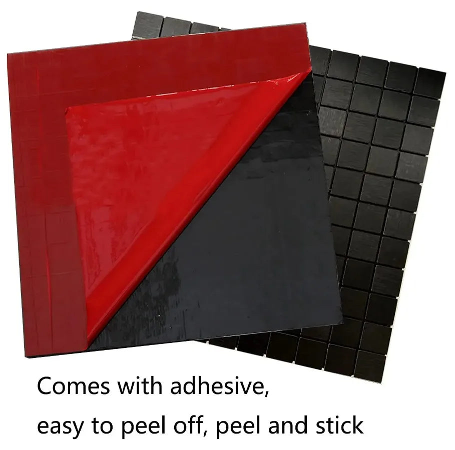 3d Metal Mosaic Wall Panel Kitchen Backsplash Tiles Peel and Stick SoundProof Wallpaper Background Wall Stickers for Bathroom