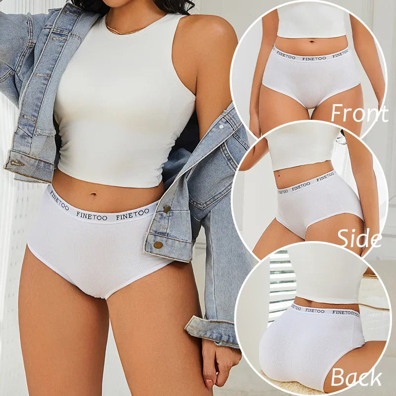 Women's Cotton Seamless Underwear Large Size Soft