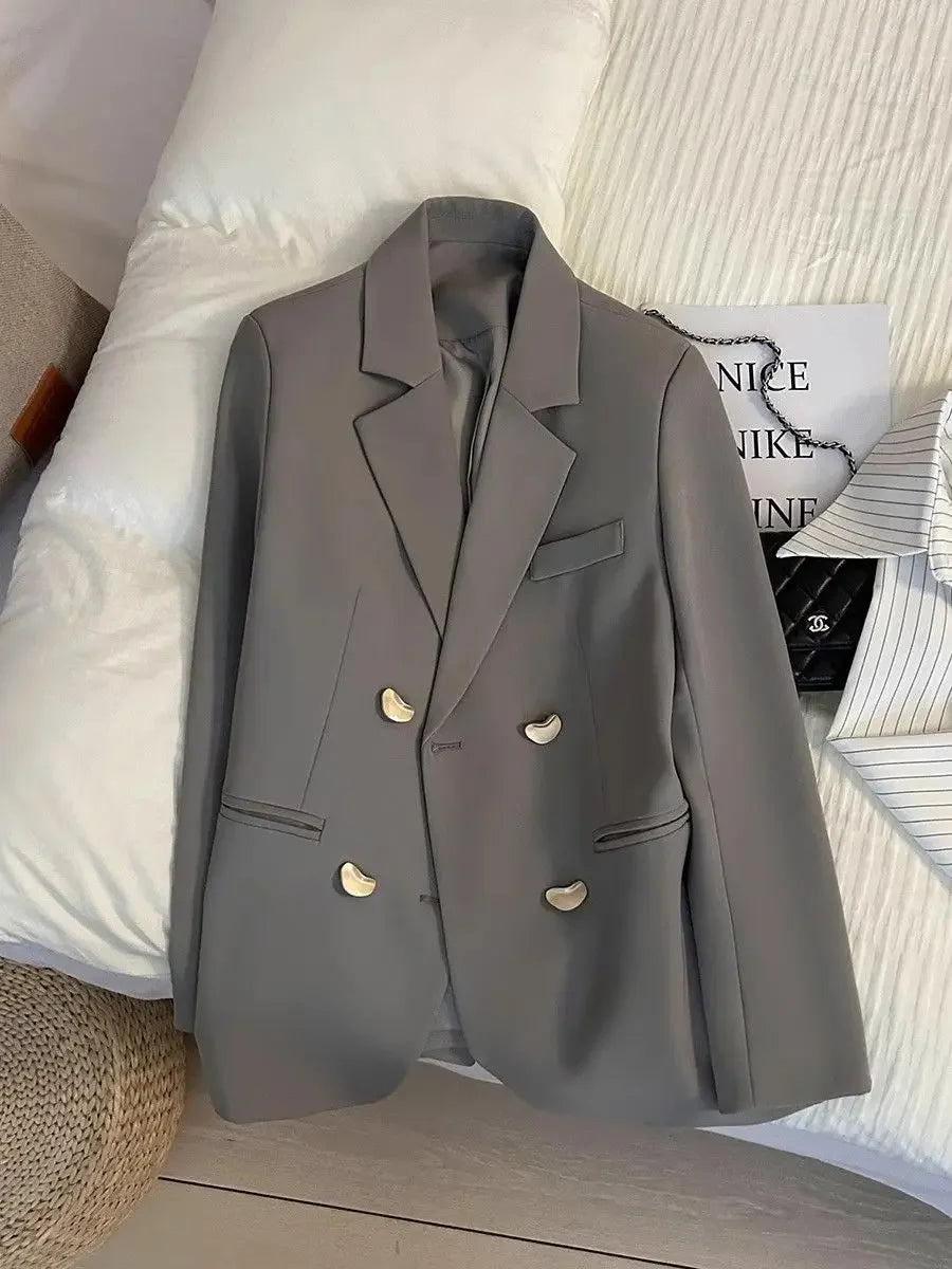 Women's Office Blazer - Stylish Korean Autumn Jacket
