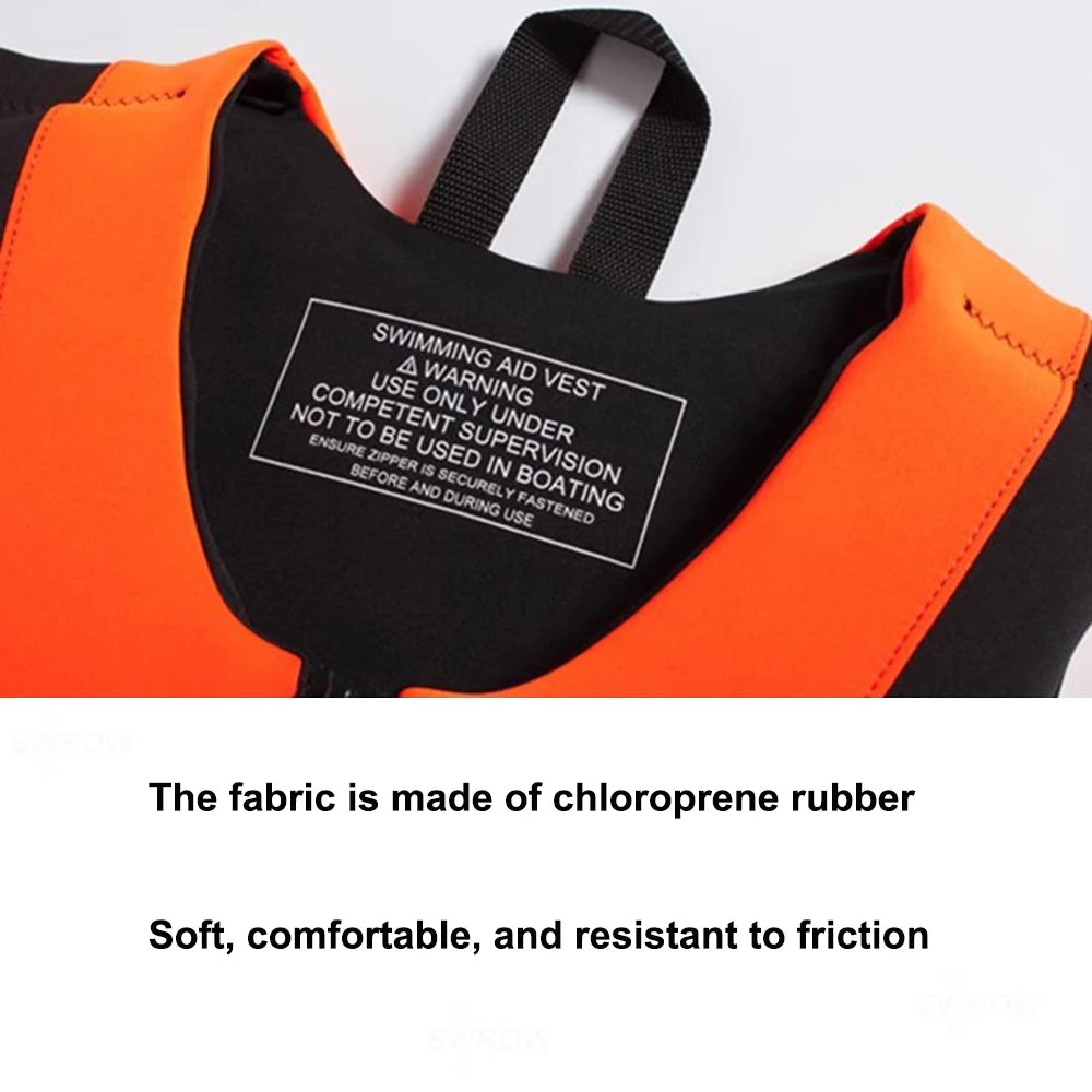 New Adults Neoprene Life Jackets Water Sport Floating Vest Kayak Ski Buoyancy Aid Sailing Boating Water Entertainment Project